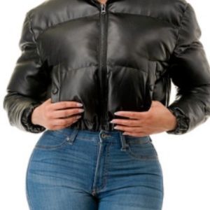Various Sizes - Black Puffer Jacket